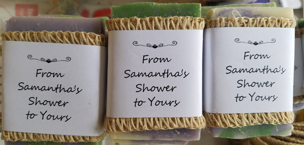 40-1 oz soap favors