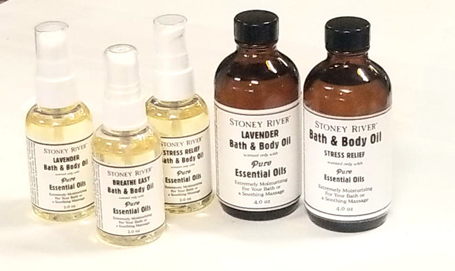 Bath and massage oil