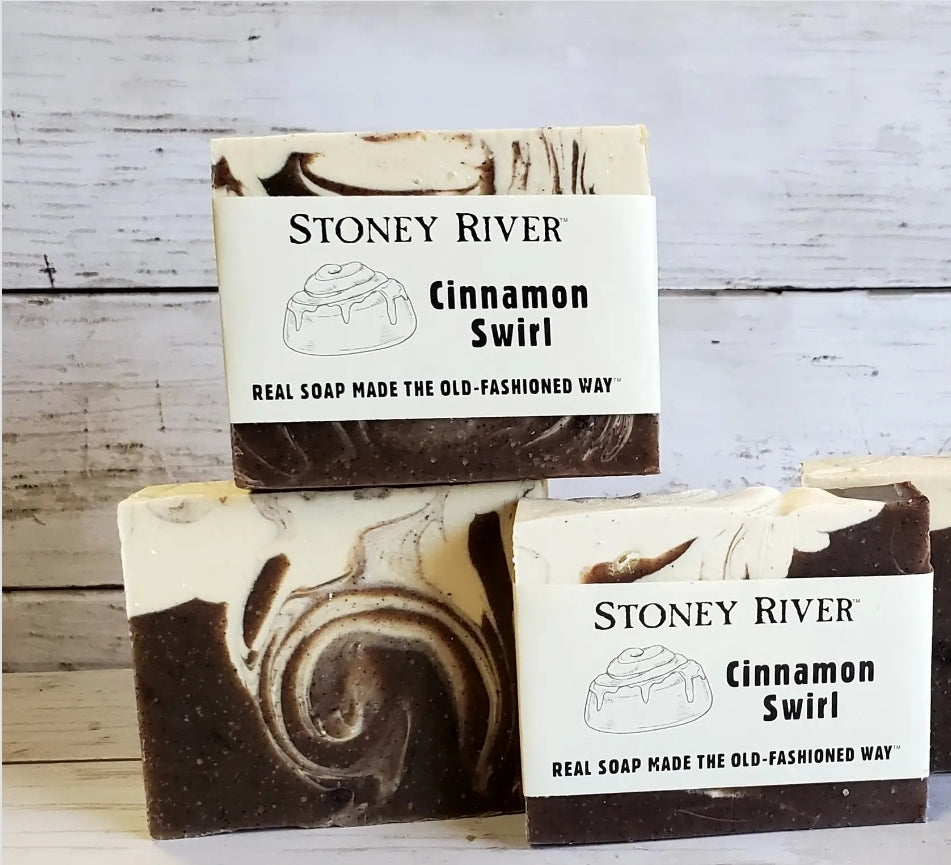 Cinnamon Swirl Soap