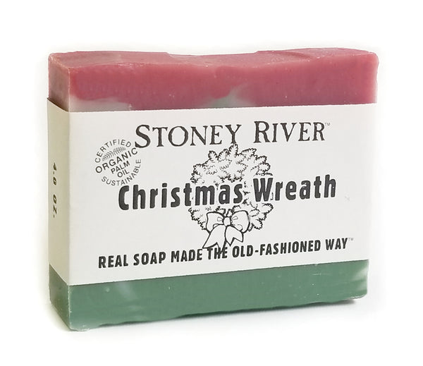 Christmas Wreath Soap