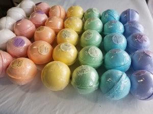 Bath Bombs, 2.5 in. diameter