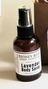 Spray Bottle with essential oils  or natural oils  2 oz