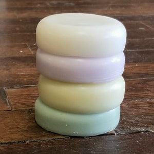 Conditioner Bar, shrink wrapped with labels