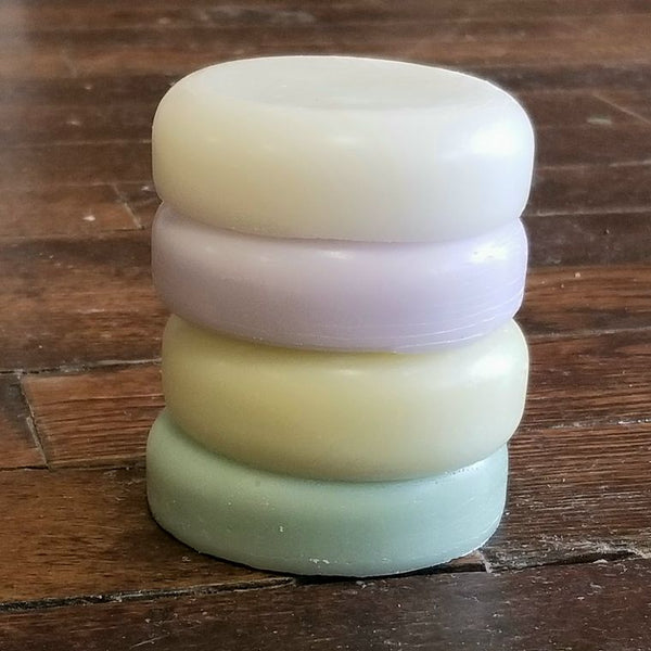 Conditioner Bar, shrink wrapped with labels