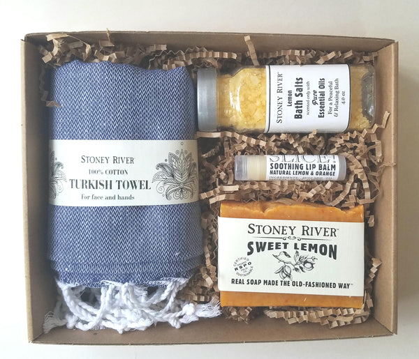 GIFT SET, gift box for women, turkish organic cotton towel, face hands towel, bath,birthday gift mom, bridesmaid,girlfriend, natural spa
