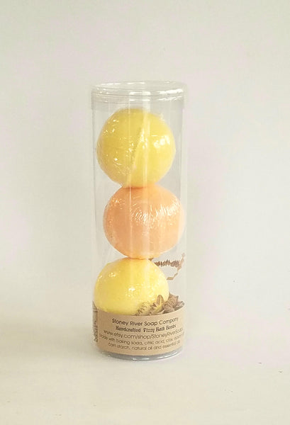 Bath Bombs in tubes