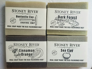 Men SOAPs set  - 4 Handmade  Natural  Homemade  Soap -